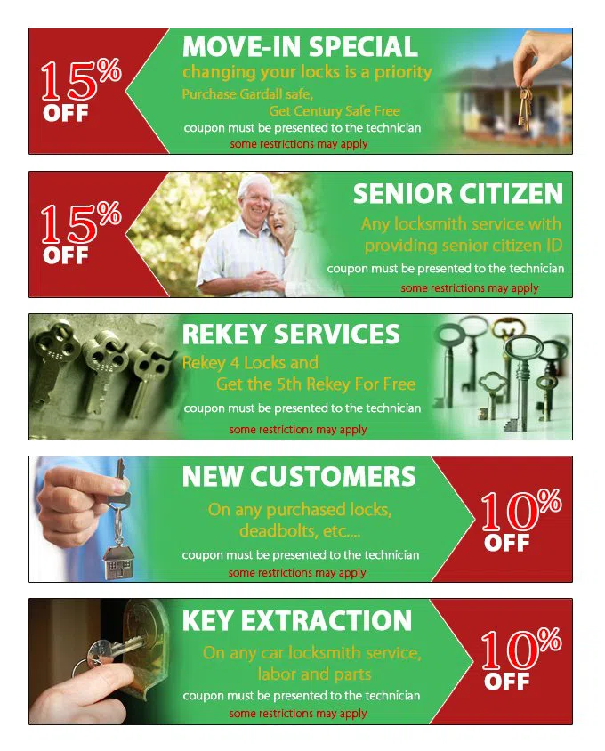 Central NC Locksmith Store, Central, NC 919-299-0472 - coupon23-set-five